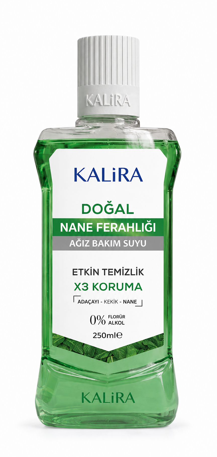 Kalira Doğal Ağız Bakım Suyu Naneli 250 ML