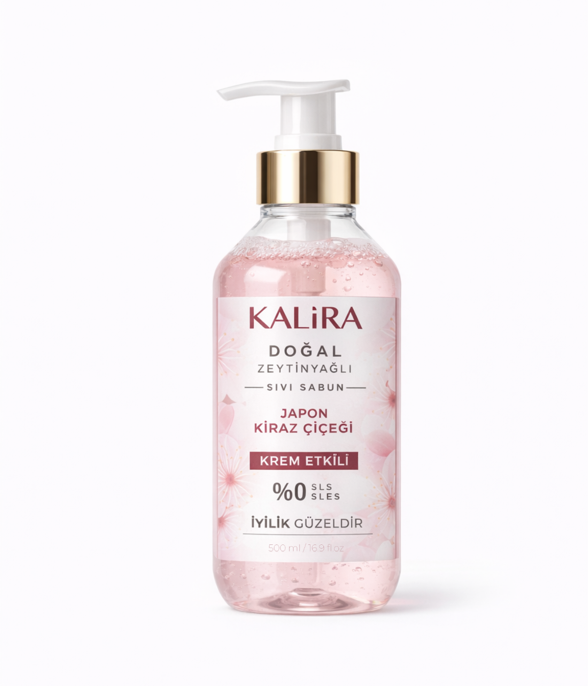 Kalira Doğal Sıvı Sabun Japon Kirazı 500 ml