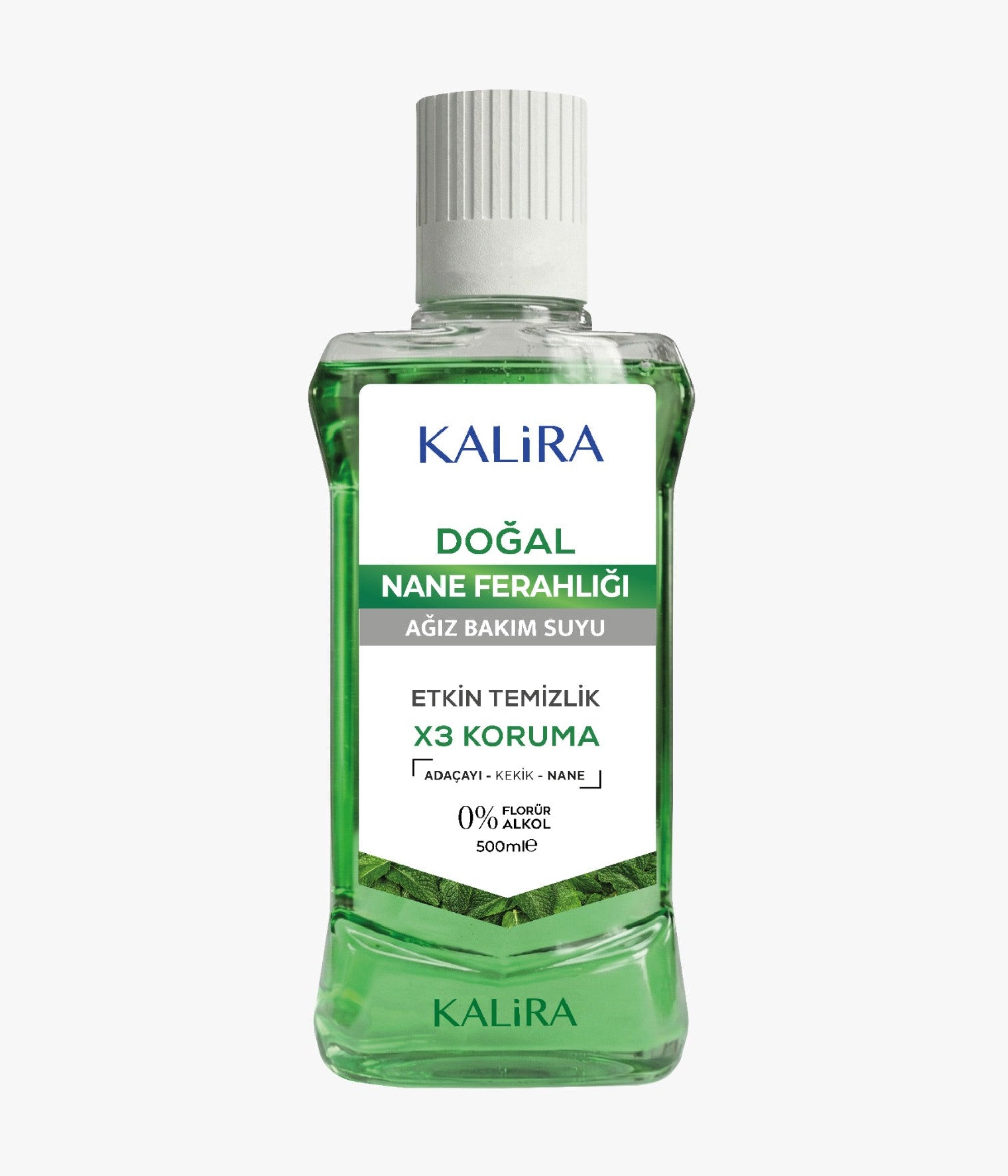 Kalira Doğal Ağız Bakım Suyu Naneli 250 ml